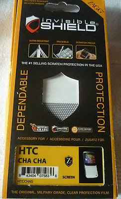 Zagg Invisible Shield Screen Protector HTC CHA CHA • £3.99