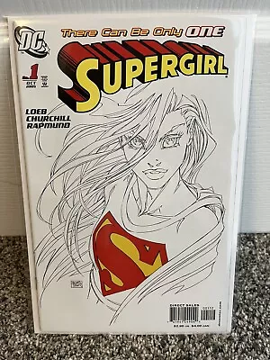 DC Comics Supergirl #1 ( 2005) 2nd Print Variant Michael Turner Sketch Cover • $11.99