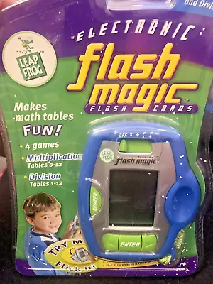 Leap Frog Electronic Flash Magic Flash Cards Multiplication Division In Blister • $9.99