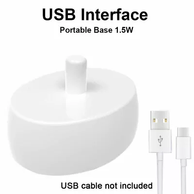 $10.99 • Buy Portable Travel Electric Toothbrush USB Charger Charging Base For Oral -b D12 AU