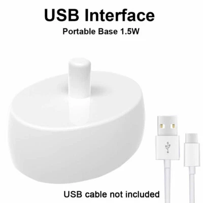 $10.44 • Buy Portable Travel Electric Toothbrush USB Charger Charging Base For Oral -b D12 AU