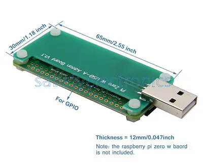 USB-A Addon Board V1.1 RPi0 Adapter USB Connector For Raspberry Pi Zero W Zero F • $4.30
