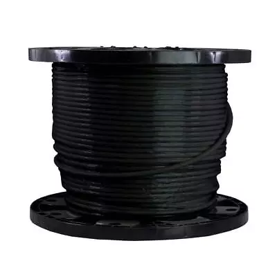 500 Ft. Length 6 Gauge Black Stranded Copper THHN Wire Up To 75 Amps • $457.65