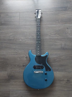 £120 • Buy Harley Benton DC-Junior Pelham Blue - Double Cut 
