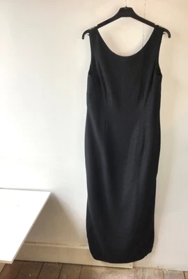£19.99 • Buy After Six By Ronald Joyce Black Evening Gown, Size; 14, VGC