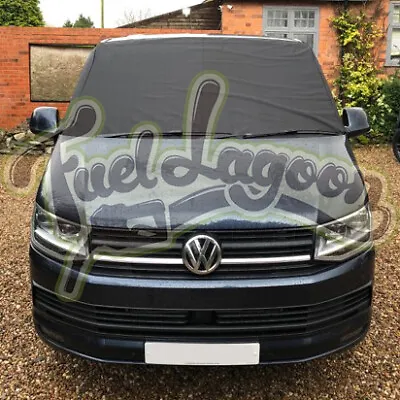 VW T6 Screen Cover Window Curtain Wrap Black Out Blind Waterproof Frost Protect • £31.94