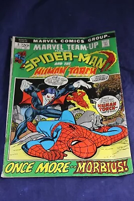 Marvel Team-up #3 Morbius! Human Torch! Spider-Man! Marvel 1972 • $15.25