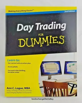 DAY TRADING FOR DUMMIES ~2nd Edition ~ Ann C. Logue ~ Paperback ~ BRAND NEW ~ • $19.45