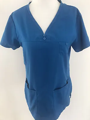 Grey’s Anatomy Women’s Scrub Top Small Blue • $0.99