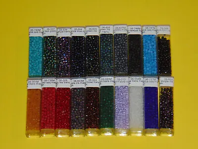 Matsuno 6/0 Seed Bead Variety Lot Of 20 - 566.6 Grams NOS • $134.49