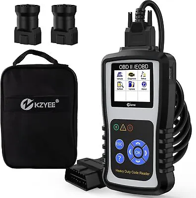 24V Diesel Heavy Duty Truck HD OBD All System Diagnostic Scanner Tool Engine ABS • $119