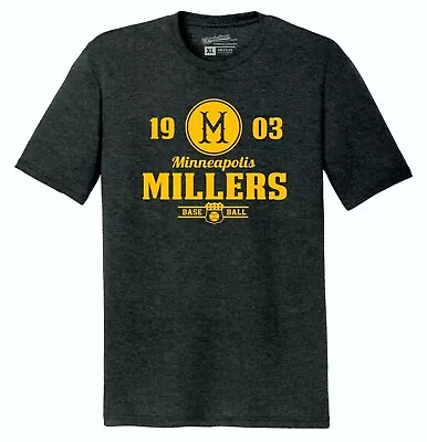 Minneapolis Millers 1903 Baseball TRI-BLEND Tee Shirt - Twins • $22