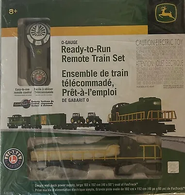 Lion Chief Lionel John Deere Remote Train Set 6-81480 O Factory Sealed NIB • $400