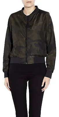 £21.99 • Buy New Ladies Army Camouflage Padded MA1 Harrington Jacket Bomber Coats 8-16