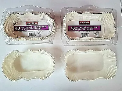 £9.99 • Buy Caroline Non-Stick Siliconised 1lb Or 2lb Paper Loaf Cake Tin Liners