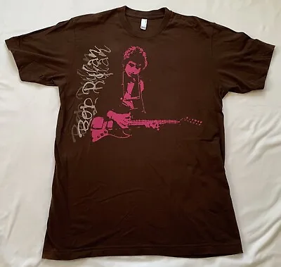 Bob Dylan Tour T-Shirt M Vintage American Apparel 2 Sided Grateful Dead The Band • $18