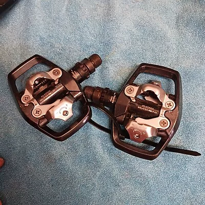 Shimano Spd  Clip Pedals Mtb Gravel Road Pd-Ed500 • $35