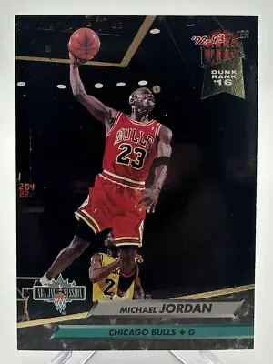 92-93 Fleer Ultra #216 Michael Jordan - Chicago Bulls Dunk Rank #16 • $2.32