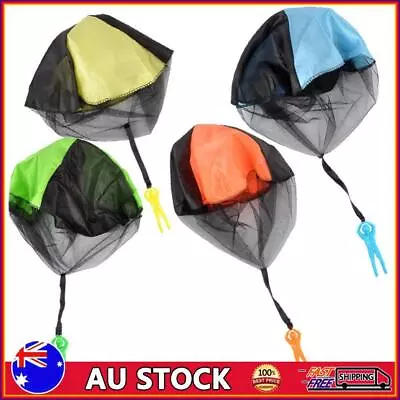 Hand Throwing Kids Mini Play Parachute Toy Man Model Outdoor Sports Toys • $8.79