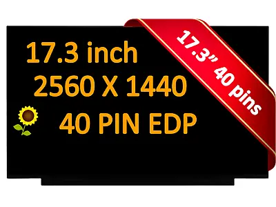 165hz QHD Display F Acer Nitro 17 Model N23Q4 AN17-51-70CB LCD LED 17.3  Screen • $150