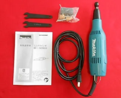 Makita GD0603 2.2 Amp Corded 1/4 In. Compact Die Grinder With Rocker Switch New • $139.64