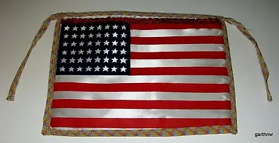 American Flag 48-star World War Ii Vintage U.s. Home-made Pouch • $29