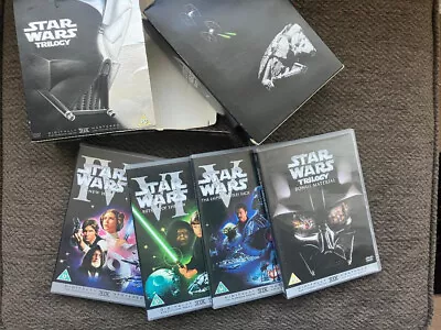 £0.99 • Buy Star Wars Trilogy DVD Box Set Episodes IV To VI + Bonus Footage