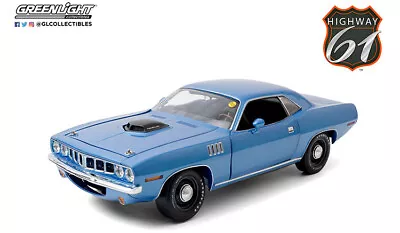 1971 Plymouth Hemi Cuda Mecum Auctions In 1:18 Scale By Highway 61 HWY-18025 • $134.95