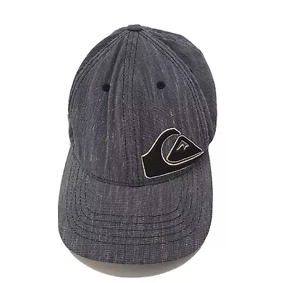 Quiksilver Cap Hat Flexfit By Yupoong Men's Size M-XL Marled Blue Grey • $25