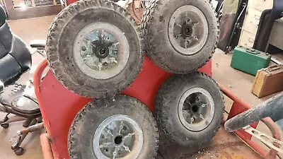 Vintage Manco Clark Wheels Go Kart Rim 5 Inch Front Rear Live Axle + Tires Drive • $375