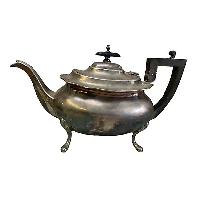 Antique/vintage  Walker & Hall Edwardian Silver Plated Teapot • £18.99