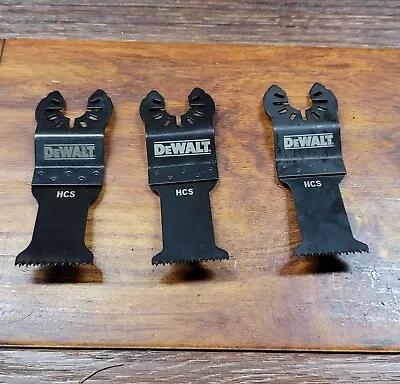 X3 Dewalt Oscillating Multi Tool HCS Universal Blade Cutter (3 Pcs) • $24.99