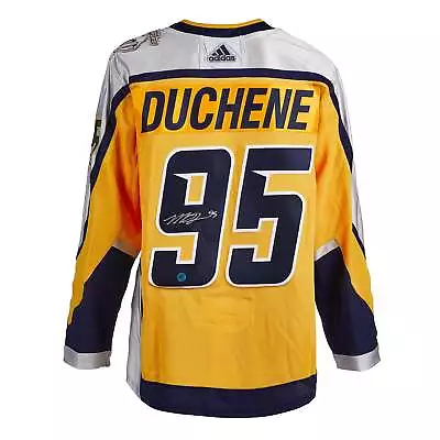 Matt Duchene Nashville Predators Signed Reverse Retro Adidas Jersey • $441.54