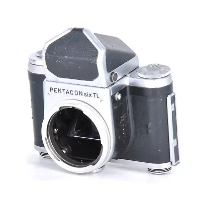 CLA'd Pentacon SIX TL 6x6 Medium Format Film Camera Body W/ Prism Finder! • $259.99