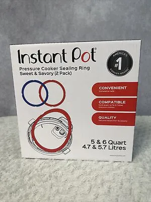 Instant Pot Pressure Cooker Sealing Ring Sweet Savory 5 & 6 Quart • $12