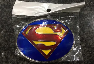 Mens Belt Buckle For Snap On Belts Superman • £8