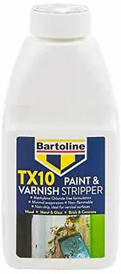 Bartoline Tx10 All Purpose Paint And Varnish Remover Stripper Non Drip 500ml • £8.89