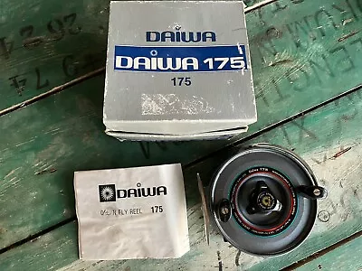 Vintage  Daiwa 175 Seiko Japan Fishing Reel Ocean Fly Mooching With Box & Manual • $76.42