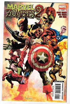 MARVEL ZOMBIES Vol.2 #1 (NM-) Civil War #1 Homage Cover! High Grade 2007 • $13.24