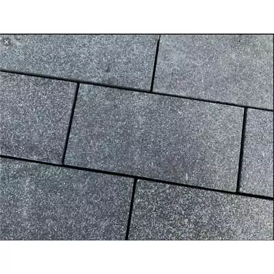 Granite Cobble Setts 200x100 Black 50mm Sawn Driveway Patio Edging Stone • £2.99