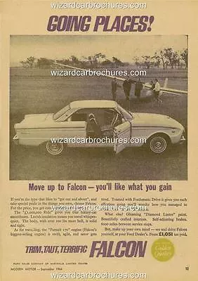 1964 Ford Falcon Xm Coupe A3 Poster Ad Advert Advertisement Sales Brochure • $14.85