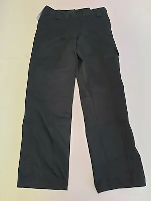 £29.99 • Buy Aa853 Womens Dickies Black Zipped Work Trousers Uk L 12 W30 L31