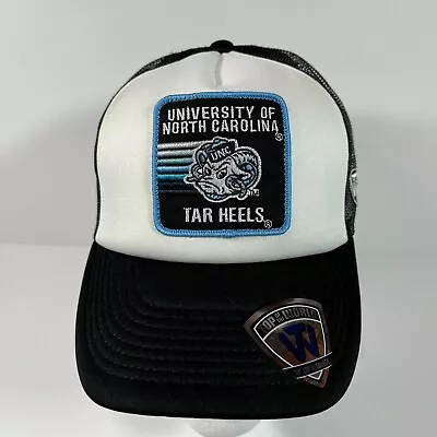 North Carolina Tar Heels TOW Strap Back Mesh Back Foam Front Patch Logo Hat NWT • $18.97