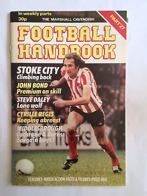 £1.50 • Buy Marshall Cavendish Football Handbook Part 27 Stoke City