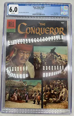 The Conqueror Dell Movie Classic Four Color Comics #690 CGC 6.0 John Wayne Cover • $95