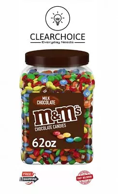 M&M'S Peanut / Milk Chocolate / Peanut Butter - Candy Bulk Jar (62 Oz.) - Kosher • $27.95