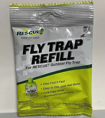 Rescue Outdoor Fly Trap Refill Pack Smarter Pest Control • $6.93