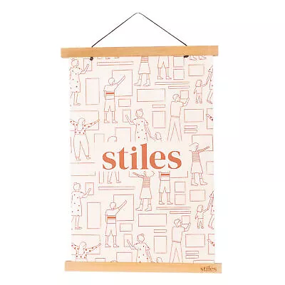 Stiles Magnetic Picture Frame Wood Artwork Photo Or Poster Hanger • $19.99