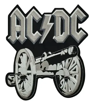 ACDC AC/DC Iron-on & Sew-on Back Patch | Rock & Roll Hard Rock Metal Band Logo • $19.99