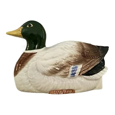 Vtg Otagiri Mallard Duck Napkin Holder Or Card Holder • $16